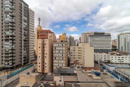 Vista da Sala de apartamento para alugar com 2 quartos, 34m² em Barra Funda, São Paulo