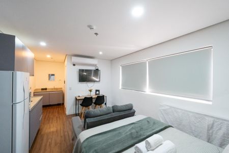 Sala/Quarto de kitnet/studio para alugar com 1 quarto, 27m² em Vila Clementino, São Paulo