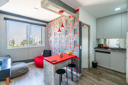 Sala de apartamento à venda com 2 quartos, 34m² em Vila Paulista, São Paulo
