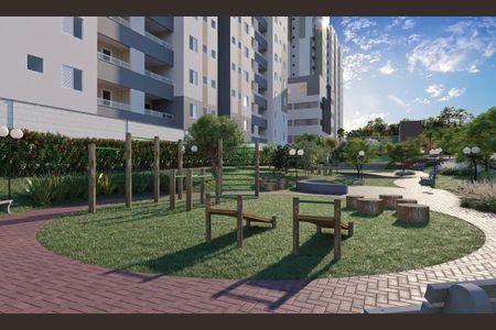 Apartamento à venda com 2 quartos, 54m² em Paquetá, Belo Horizonte