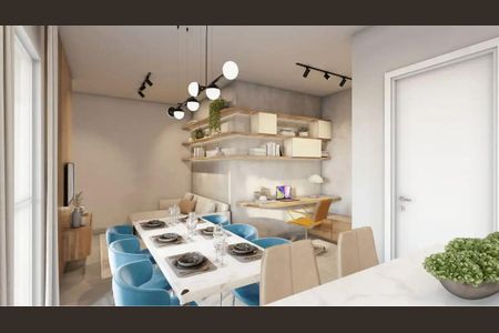 Apartamento à venda com 2 quartos, 54m² em Paquetá, Belo Horizonte