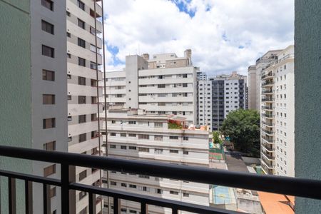 Vista da Sacada do Studio de kitnet/studio para alugar com 1 quarto, 26m² em Perdizes, São Paulo