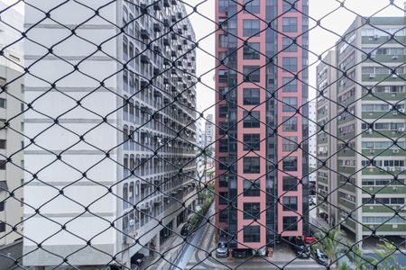 Vista da Varanda da Sala de apartamento para alugar com 3 quartos, 120m² em Itaim Bibi, São Paulo