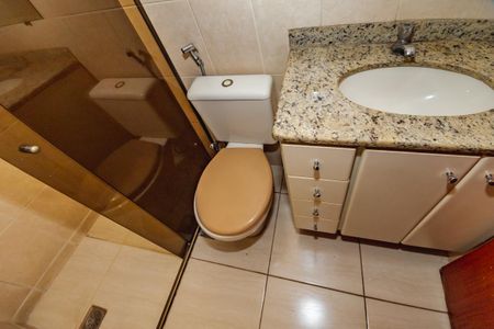 Banheiro Social de apartamento à venda com 2 quartos, 60m² em Santa Amélia, Belo Horizonte