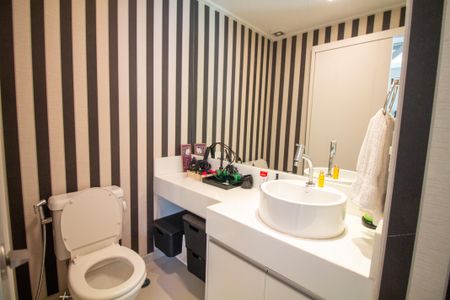 Lavabo de apartamento à venda com 2 quartos, 78m² em Campo Belo, São Paulo