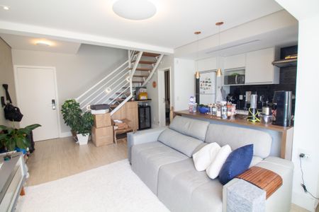Sala de apartamento à venda com 2 quartos, 78m² em Campo Belo, São Paulo