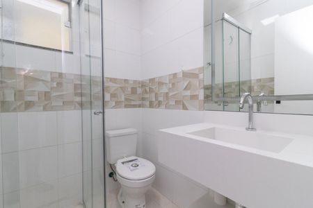 Banheiro de apartamento à venda com 1 quarto, 35m² em Vila Ré, São Paulo