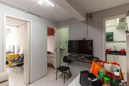 Sala de apartamento à venda com 2 quartos, 40m² em Centro Histórico de São Paulo, São Paulo