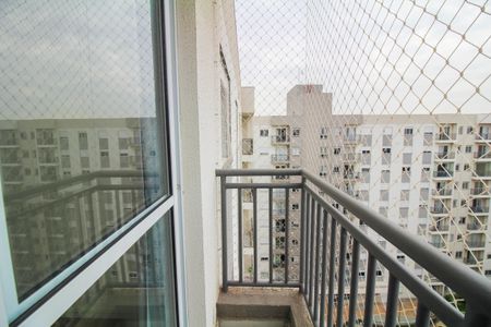 Varanda da Sala de apartamento para alugar com 2 quartos, 42m² em Parque da Mooca, São Paulo