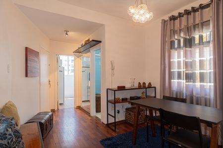 Sala de apartamento à venda com 1 quarto, 40m² em Bela Vista, São Paulo
