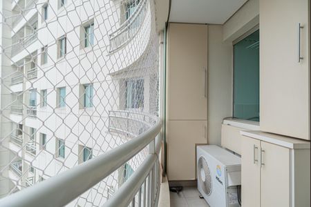 Varanda da Sala de apartamento para alugar com 1 quarto, 50m² em Consolação, São Paulo