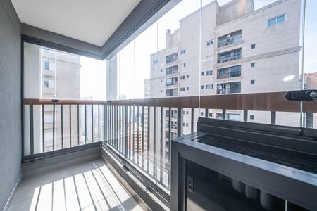 Varanda Studio de apartamento à venda com 1 quarto, 25m² em Brooklin Paulista, São Paulo