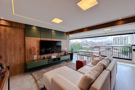 Sala de apartamento à venda com 3 quartos, 105m² em Brás, São Paulo