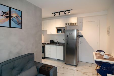 Sala de apartamento para alugar com 1 quarto, 30m² em Bela Vista, São Paulo