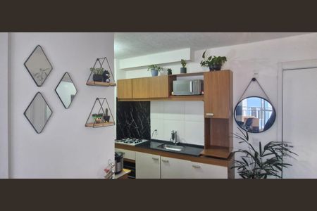 Cozinha de apartamento para alugar com 2 quartos, 37m² em Vila Prudente, São Paulo
