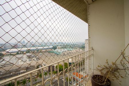 Varanda da sala 1 de apartamento para alugar com 4 quartos, 141m² em Jardim, Santo André