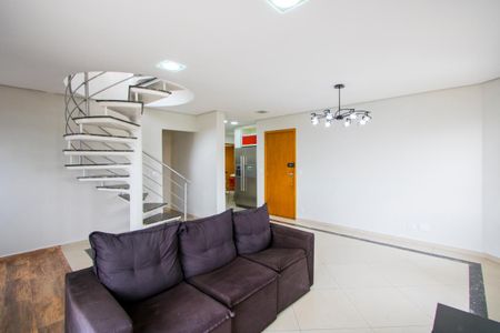 Sala 1 de apartamento para alugar com 4 quartos, 141m² em Jardim, Santo André