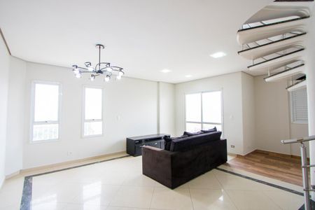 Sala 1 de apartamento para alugar com 4 quartos, 141m² em Jardim, Santo André