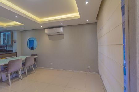 Sala de casa de condomínio para alugar com 3 quartos, 109m² em Nossa Senhora das Graças, Canoas