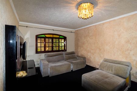 Sala de casa para alugar com 3 quartos, 377m² em Vila Alzira, São Paulo