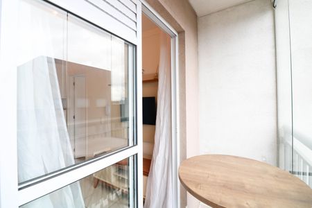 Varanda de apartamento à venda com 1 quarto, 28m² em Jardim Caravelas, São Paulo