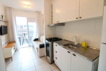 Sala de apartamento à venda com 1 quarto, 28m² em Jardim Caravelas, São Paulo