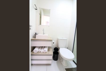 Apartamento à venda com 28m², 1 quarto e sem vaga Apartamento à venda com 28m², 1 quarto e sem vagaBanheiro Suíte