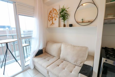 Apartamento à venda com 28m², 1 quarto e sem vaga Apartamento à venda com 28m², 1 quarto e sem vagaSala