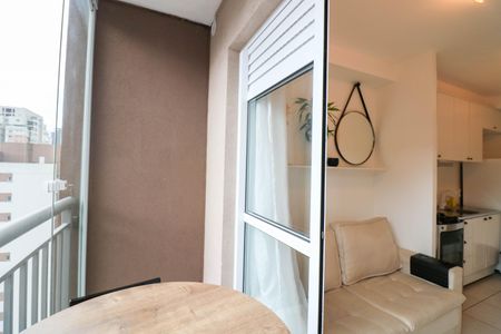Varanda de apartamento à venda com 1 quarto, 28m² em Jardim Caravelas, São Paulo
