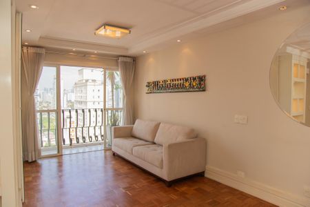 Sala de apartamento à venda com 2 quartos, 89m² em Brooklin, São Paulo