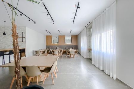 Apartamento à venda com 44m², 2 quartos e 1 vagaÁrea comum - Salão de festas