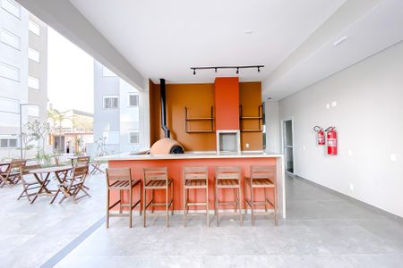 Apartamento à venda com 44m², 2 quartos e 1 vagaÁrea comum - Churrasqueira