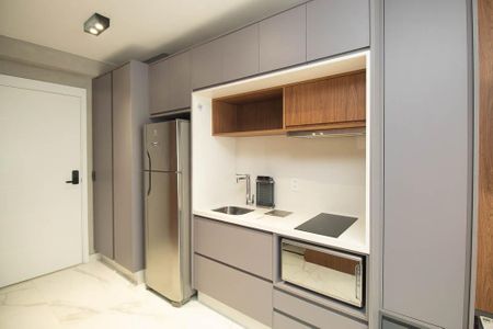 Studio à venda com 26m², 1 quarto e sem vaga Studio à venda com 26m², 1 quarto e sem vagaCozinha