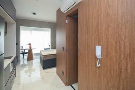 Cozinha  de kitnet/studio para alugar com 1 quarto, 26m² em Tucuruvi, São Paulo