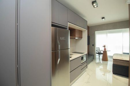 Cozinha  de kitnet/studio para alugar com 1 quarto, 26m² em Tucuruvi, São Paulo