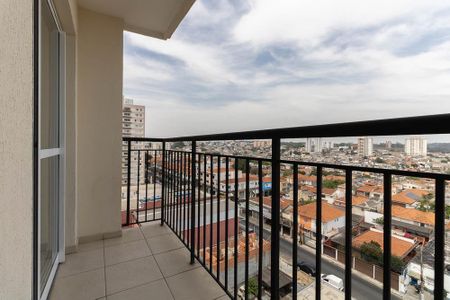 Varanda da Sala de apartamento para alugar com 1 quarto, 43m² em Vila Santo Estéfano, São Paulo