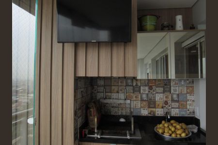 Varanda Gourmet de apartamento para alugar com 3 quartos, 82m² em Vila Osasco, Osasco