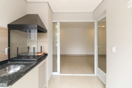 Varanda Gourmet  de apartamento para alugar com 1 quarto, 52m² em Vila Azevedo, São Paulo