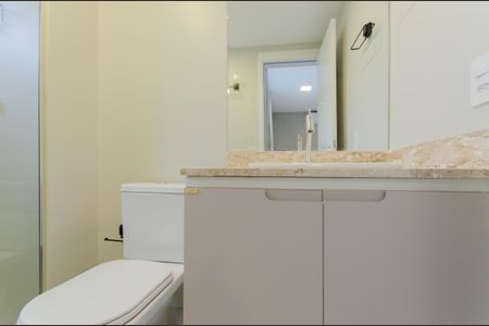 Banheiro de kitnet/studio à venda com 1 quarto, 29m² em Vila Mariana, São Paulo