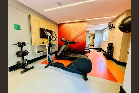Studio para alugar com 44m², 1 quarto e 1 vaga Studio para alugar com 44m², 1 quarto e 1 vagaAcademia