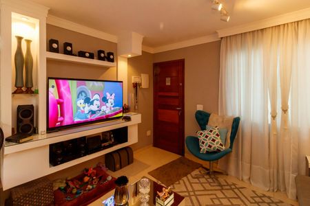 Sala de apartamento à venda com 2 quartos, 80m² em Vila Isolina Mazzei, São Paulo