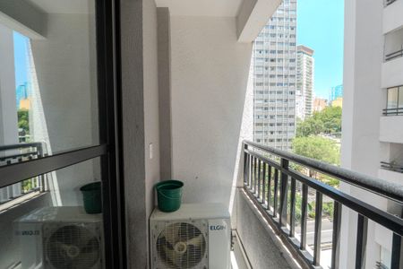 Sacada de kitnet/studio para alugar com 1 quarto, 22m² em Centro, São Paulo