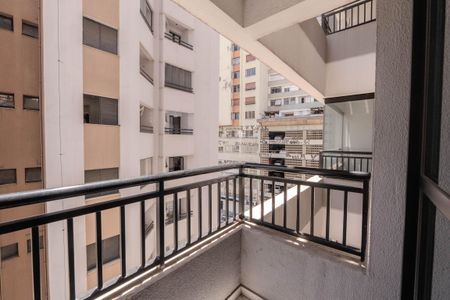 Sacada de kitnet/studio para alugar com 1 quarto, 22m² em Centro, São Paulo