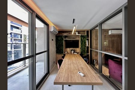 Studio à venda com 28m², 1 quarto e sem vagaCoworking