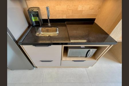 Studio à venda com 28m², 1 quarto e sem vagaCozinha