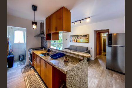 Sala de apartamento para alugar com 1 quarto, 48m² em Vila Nova Conceição, São Paulo