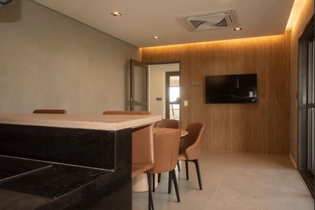 Apartamento à venda com 27m², 1 quarto e sem vagaÁrea comum - Salão de festas