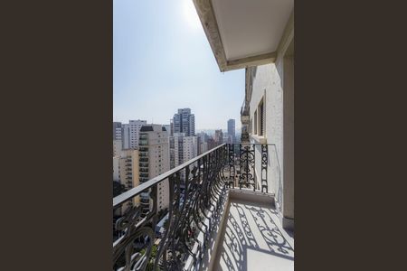 Varanda da Sala 1 de apartamento para alugar com 3 quartos, 250m² em Moema, São Paulo