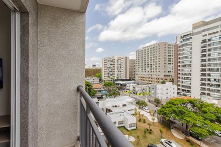 Sacada de apartamento para alugar com 2 quartos, 37m² em Indianópolis, São Paulo