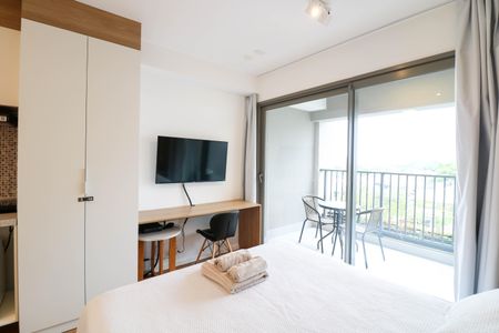 Studio de kitnet/studio para alugar com 1 quarto, 30m² em Indianópolis, São Paulo